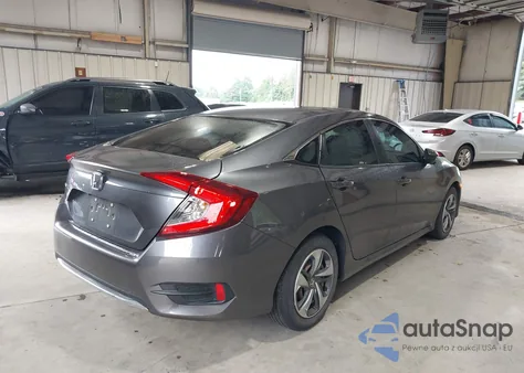 2021 Honda Civic Lx из США, поврежденный, VIN 2HGFC2F64MH523145